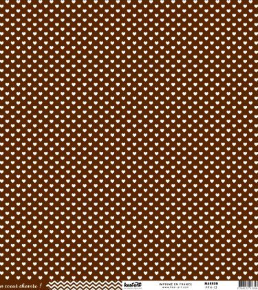 KESI'ART - Mon coeur chavir - MARRON