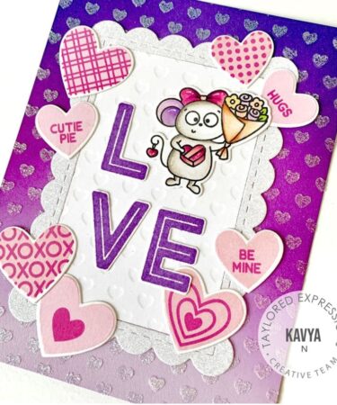 Alternative view of TAYLORED EXPRESSIONS - Fill in the Blank - Love Cling & Clear Combo