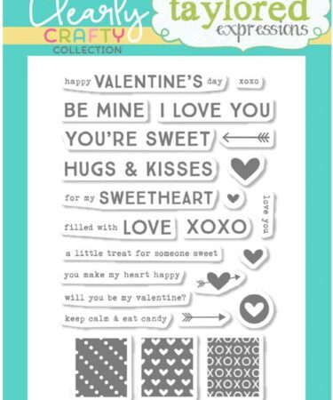 TAYLORED EXPRESSIONS - Timbri in silicone -Tag Team - Valentine