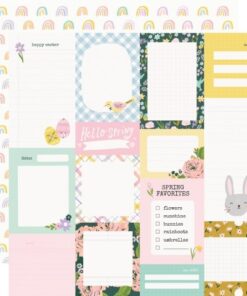 Simple Stories - COLLEZIONE BUNNIES + BLOOMS - JOURNAL ELEMENTS