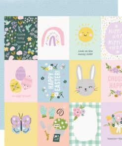 Simple Stories - COLLEZIONE BUNNIES + BLOOMS - 3X4 ELEMENTS