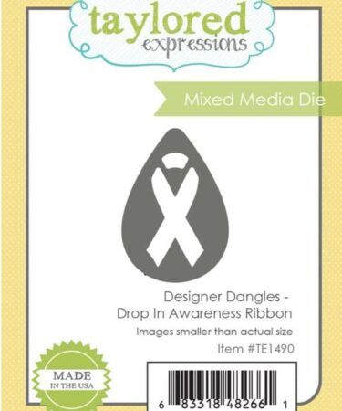 Designer Dangles - Drop In Awareness Ribbon- TAYLORED EXPRESSIONS