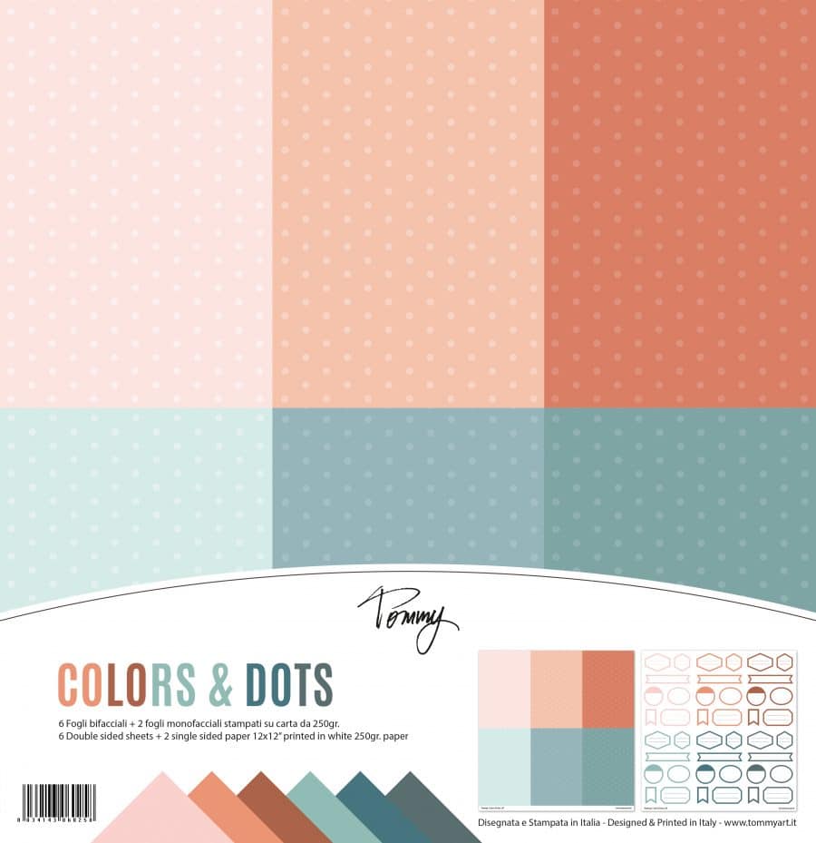 TOMMY ART- Tommy paper pack – Colors & Dots