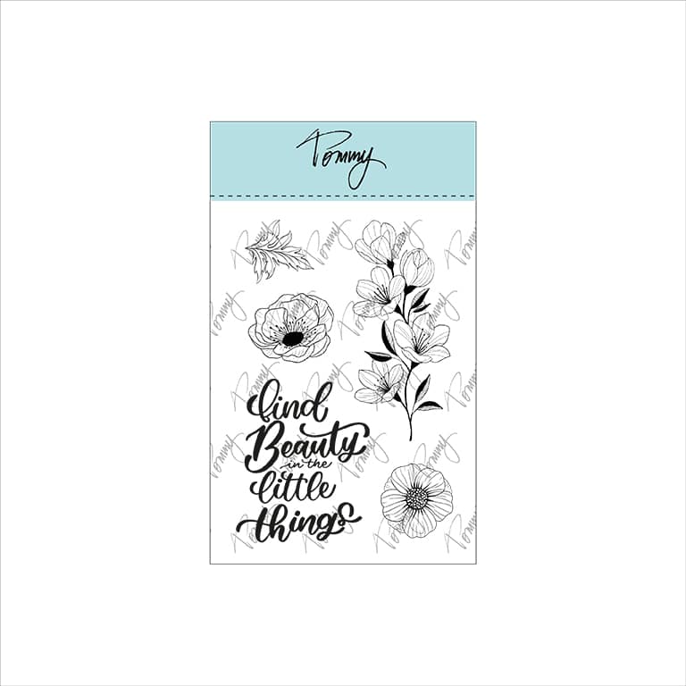 TOMMY ART - Tommy clear stamps – Lovely flowers by Lettersofme