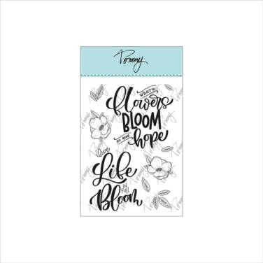 TOMMY ART - Tommy clear stamps – Blooming by Lettersofme