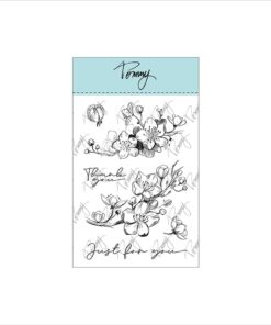 TOMMY ART - Tommy clear stamps – Peach blossom branch