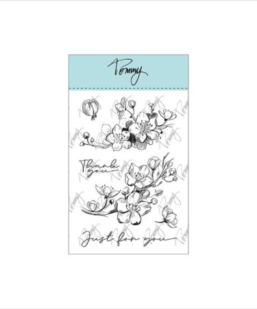 TOMMY ART - Tommy clear stamps – Peach blossom branch