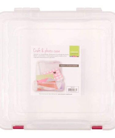 VAESSEN - CONTENITORE PER CARTE 12X12 - CRAFT & PHOTO CASE