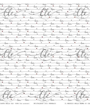 IL NEGOZIO DELLA MAMMA DI CLE -LE CARTE DELLA CLE - MY 12 TALES OF 2021 FEBBRAIO N. 86 bis acetato