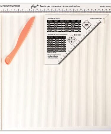 IMPRONTE D'AUTORE PLISSE Tavola per cordonare carta e cartoncino