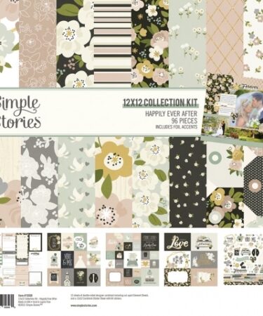 Simple Stories - collezione HAPPILY EVER AFTER-  COLLECTION KIT