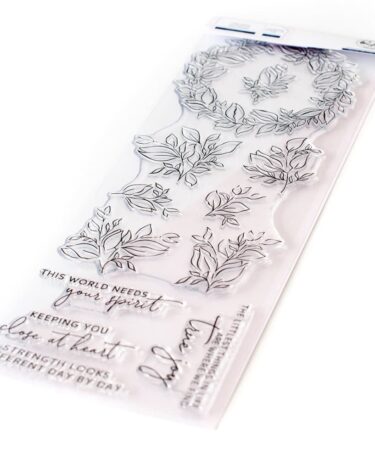 Indigo Vines stamp - PINKFRESH STUDIO