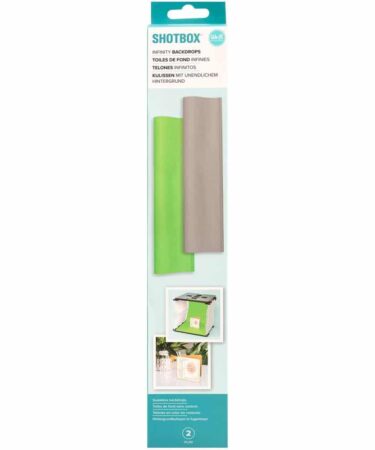 We R Memory Keepers ShotBox Background Infinity Backdrops, Greenscreen & Gray SFONDI PER SHOTBOX