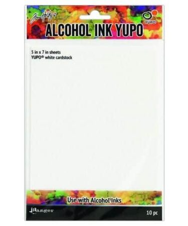 Ranger Alcohol Ink Yupo Paper White 10 sht