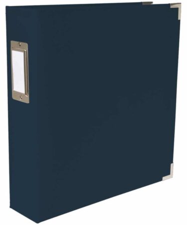 We R Paper Wrapped D-Ring Album 8.5X11 - Navy