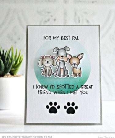 Alternative view of MY FAVORITE THINGS Canine Companions Die-namics