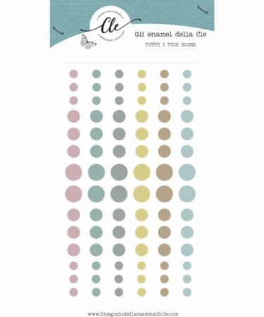 GLI ABBELLIMENTI DELLA CLE - COLLEZIONE TUTTI I TUOI SOGNI - ENAMEL DOT -