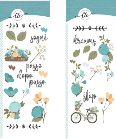 IL NEGOZIO DELLA MAMMA DI CLE -GLI STICKERS DELLA CLE – COLLEZIONE I TUOI SOGNI NEL CASSETTO-  MY 12 TALES OF 2021 – PUFFY STICKERS APRILE 2021