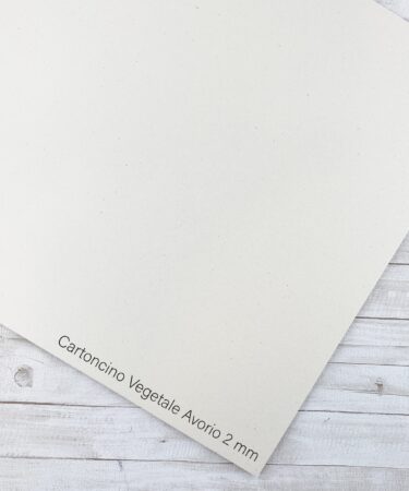 TOMMY ART - CARTONE VEGETALE AVORIO da 2 mm
