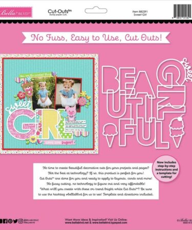 Bella Blvd - My Candy Girl Cut-Outs, Sweet Girl