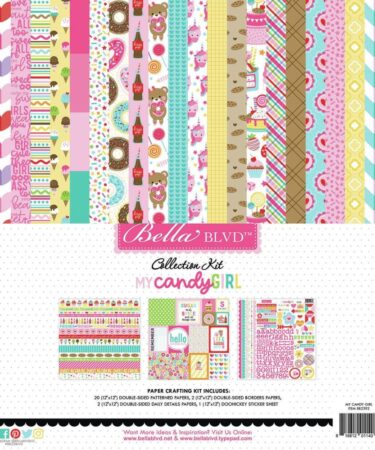 Bella Blvd - Collection Kit 12"X12", My Candy Girl