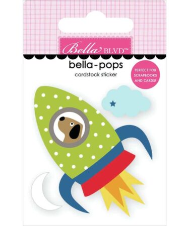 Bella Blvd - To The Moon Bella-Pops 3D Stickers, Soar High