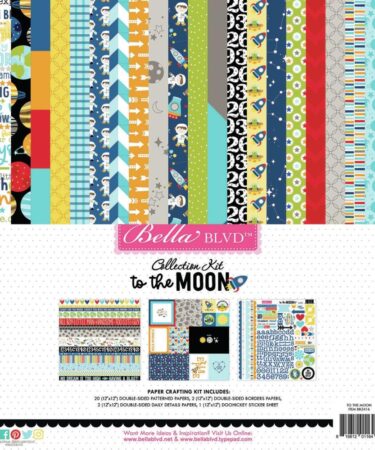 Bella Blvd Collection Kit 12"X12" - To The Moon