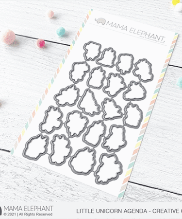 MAMA ELEPHANT -Little Unicorn Agenda - Creative Cuts