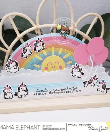 Alternative view of MAMA ELEPHANT -Little Unicorn Agenda - Creative Cuts