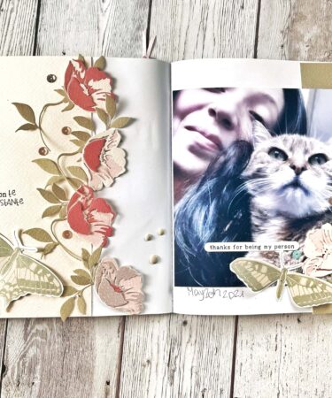 FIORI E FARFALLE PER UNA PAGINA DEL MIO STORYLINE - PRODOTTO CONTENITORE