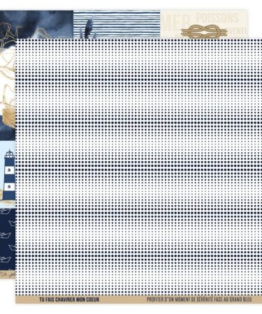 Alternative view of Papier imprimé VUE SUR MER 08 - Florilèges Design