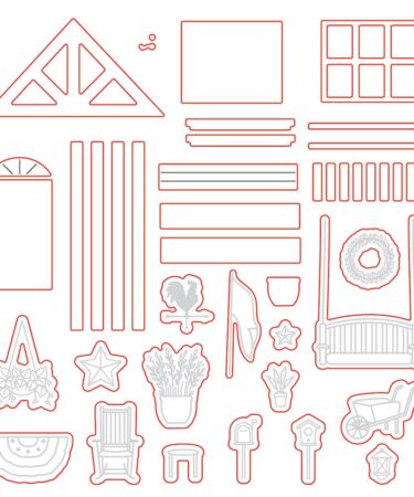 HONEY BEE Farmhouse Add-On Honey Cuts