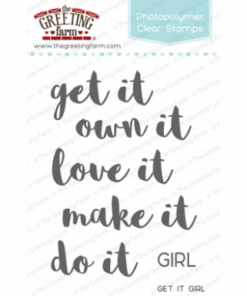 THE GREETING FARM - timbro GET IT GIRL