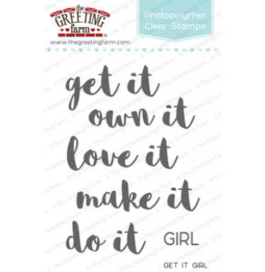 THE GREETING FARM - timbro GET IT GIRL