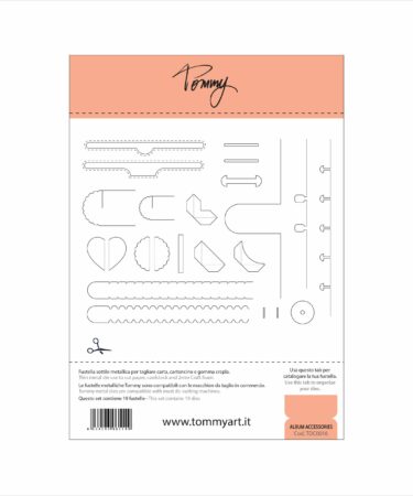 TOMMY ART - Fustella Album Accessories (19 componenti)
