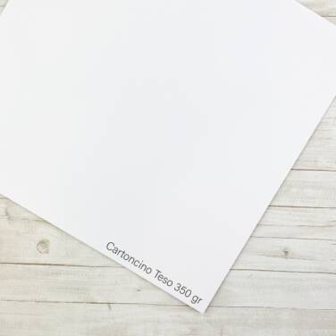 TOMMY  ART - CARTONCINO Teso Bianco Alto spessore 320gr