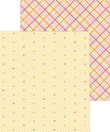 love this double-sided cardstock - DOODLEBUG DESIGN. COLLEZIONE CUTE & CRAFTY