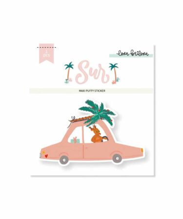 LORA BAILORA- Maxi puffy sticker CIERVITO SUR
