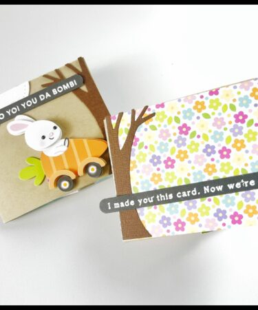 CENTER PICTURE WINDOW CARD DELLA LAWN FAWN - PRODOTTO CONTENITORE