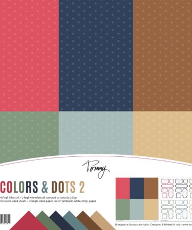 TOMMY ART paper pack – Colors & Dots 2