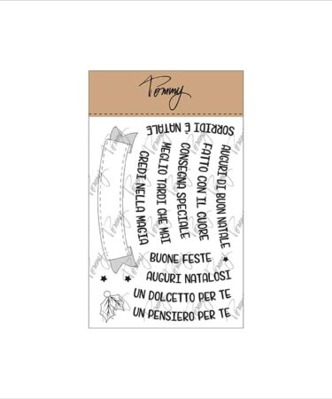TOMMY ART  clear stamps – Auguri Natalosi