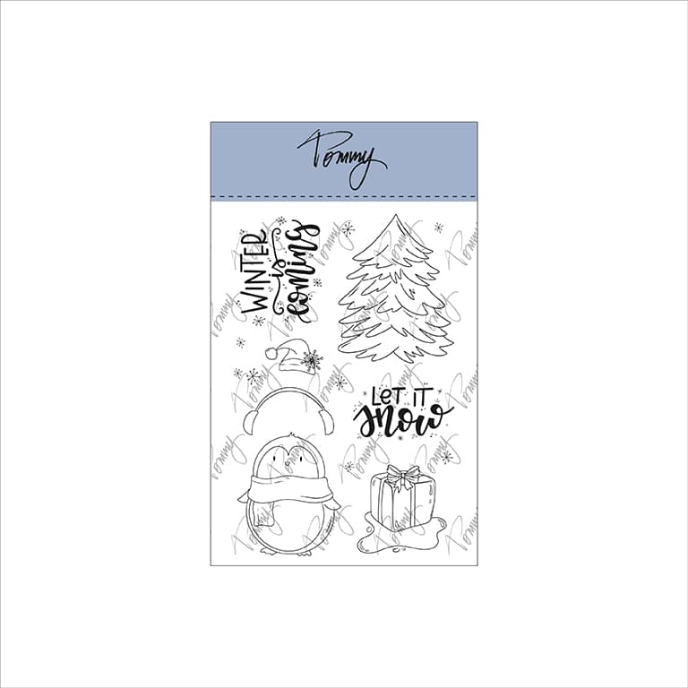 TOMMY ART clear stamps – Penguin