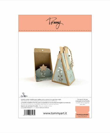 TOMMY ART fustella – Triangular Box