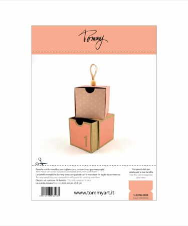 IL NEGOZIO DELLA MAMMA DI CLE – USATI DALLA CLE –TOMMY ART fustella – Sliding Box