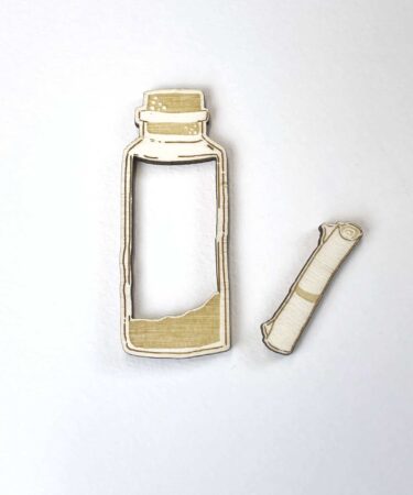 IL NEGOZIO DELLA MAMMA DI CLE -GLI ABBELLIMENTI DELLA CLE – MY 12 TALES OF 2021 – AGOSTO - ABBELLIMENTI IN LEGNO (2 PEZZI)