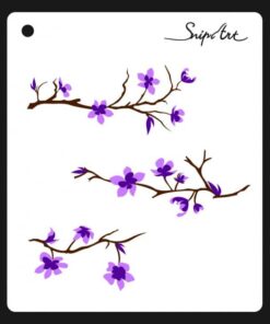 SNIPART - STENCIL GALAZKI