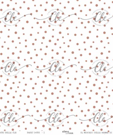 LE CARTE DELLA CLE -BASIC DOTS - ACETATI -  COLLEZIONE RAINBOWS AND CLOUDS - DOTS 1