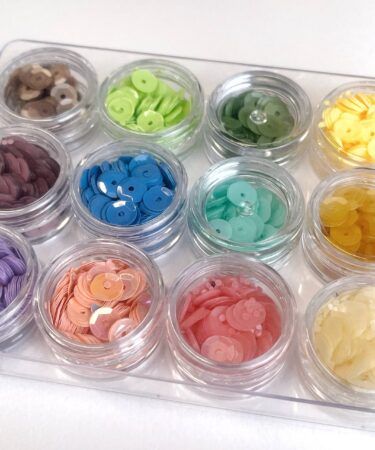 Alternative view of IL NEGOZIO DELLA MAMMA DI CLE- PAILLETTES PASTEL- GLI ABBELLIMENTI DELLA CLE