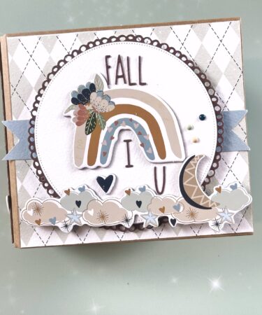 MINI BINDER RAINBOWS AND CLOUDS - PRODOTTO CONTENITORE