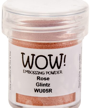 WOW- Barattolino di embossing glitter- ROSE GLINTZ